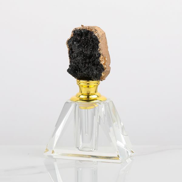 Quartz Crystal Perfume Oil Bottle