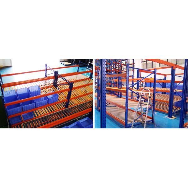Carton Flow Rack Gravity Flow Roller Racking Carton Flow Racking Warehouse Storage Rack