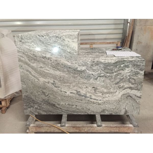 Green Marble Stone Countertops Corrosion Resistant Environmentally Friendly