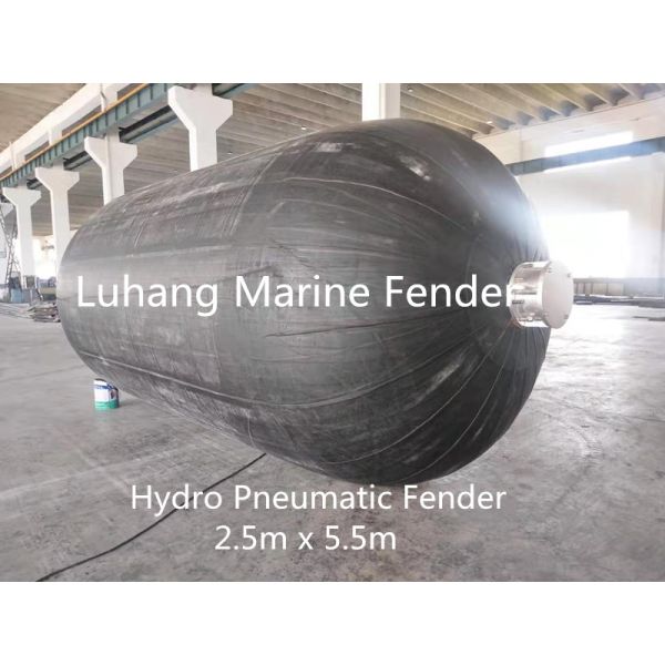 Hydro Pneumatic Marine Rubber Fenders Sling Type 2.5mX5.5m