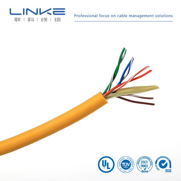 PVC Jacket Electric Cable for Electronic Components Stranded Conductor and Insulation