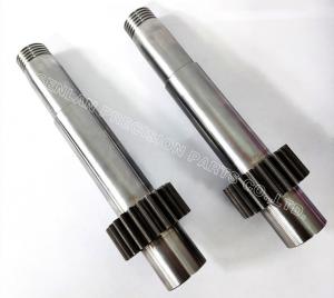 China High Precision S136 Threaded Core Gear Shaft Gear Rod For Plastic Injection Moulding on sale