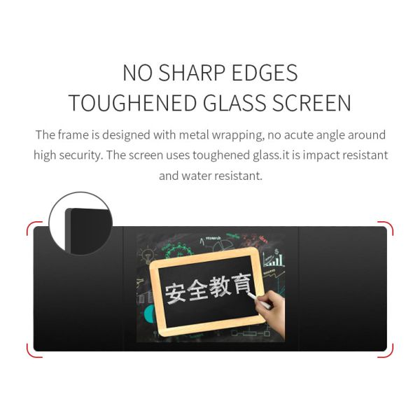 75 86 Inches Nano Smart Electronic Touch Screen Blackboard For Teaching