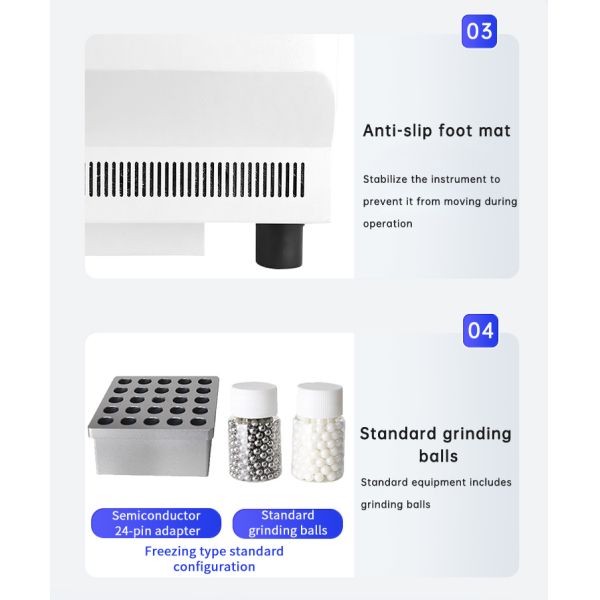 Fast organization grinding tool High-throughput tissue grinder Batch sample processing
