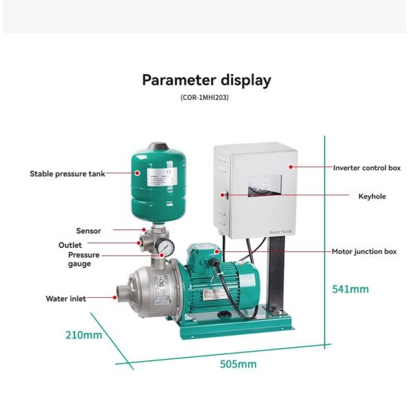 Household Tap Water Self Priming Constant Pressure Pump 220V PX404E PX404ER