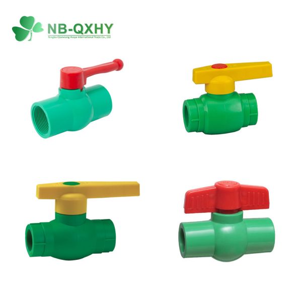 PPR Stop/Double Union/Ball Valve for Hot/Cold Water Nominal Pressure PN1.0-32.0MPa