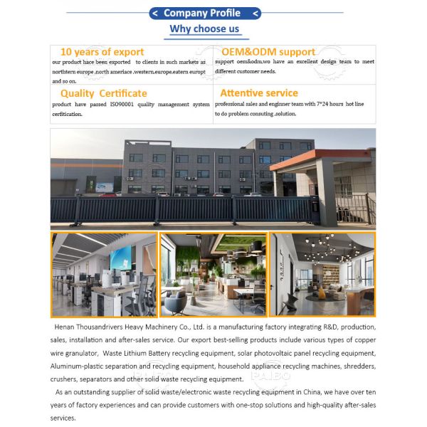 Environmentally High Voltage Electrostatic Separator Metal Plastic Sorting Separation Machine