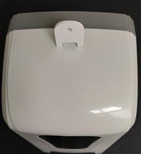 Elegant Manual Foaming Hand Soap Dispenser With Refillable Bottle Disposable Pouch