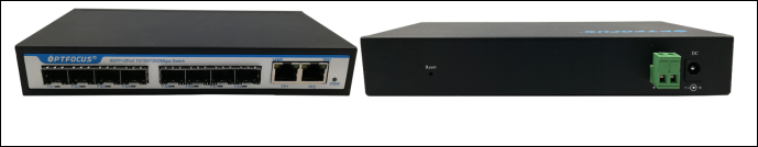 High Reliability Ethernet Network Switch 8 - Port Gigabit SFP 10 / 100 / 1000 Mbps