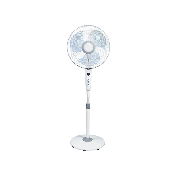 18" Electric Pedestal Fans Adjustable Height Stable Base 5 Blade 110V 60Hz