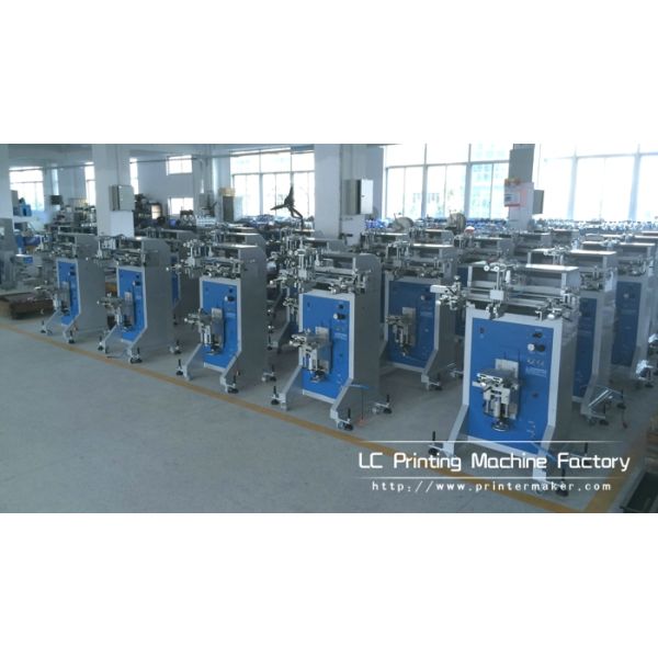 Pneumatic Cylindrical Screen Printer