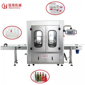 Buy cheap Whisky Glass Production Line 3-in-1 Full Automatic Water Filling Machine Plant Condition product