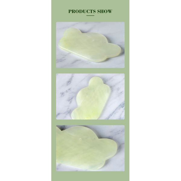Stone Jade Guasha Tools Instrument Physiotherapy Scraping Massage