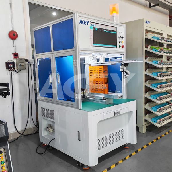 Automatic Double-sided Battery Pack Spot Welding Machine 8000A Transistor PC Control
