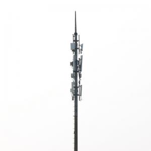 China 5g Q235b Self Supporting Antenna Tower , Galvanized Cell Phone Signal Booster Tower on sale