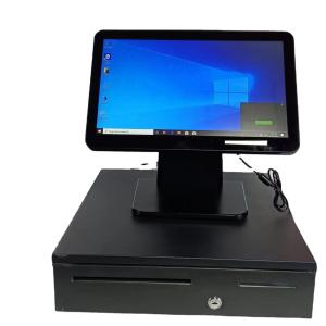 Buy cheap 16G DDR3 Memory 15.6'' Full HD Touch Screen WIN/Android POS Terminal with LED8 Display product