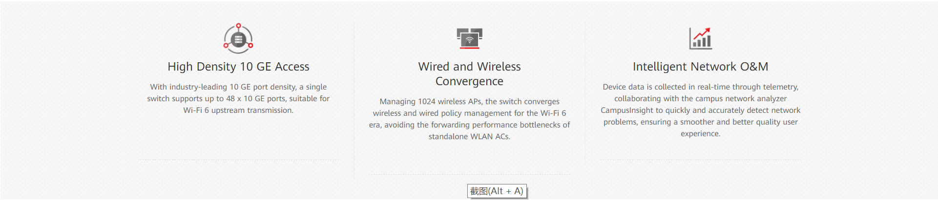 1U Chassis Height CloudEngine S6730-H Series Network Switches S6730-H48X6C S6730-H24X6C