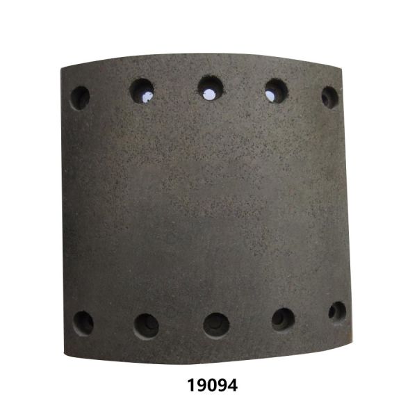 Truck Spare Parts Brake Linings For Kassbohrer WVA 19094 None Asbesto
