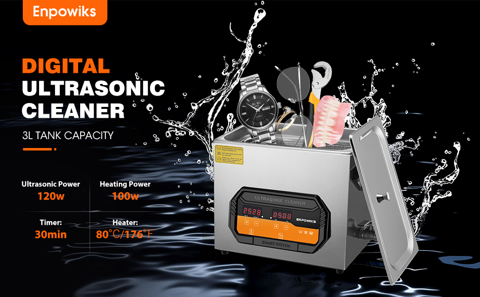 3L Ultrasonic Cleaning Machine 100w Ultrasonic Washing Machine