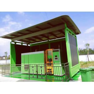 1000Kg Fertilizer Making Machine Fully Automatic Food Waste Decomposer For