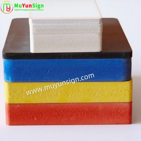 Expanded PVC Foam Board Matte Finish Multiple Density For Architectural Decorations