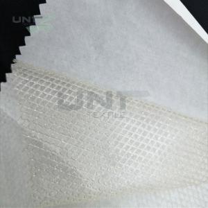 Buy cheap Two Layers Adhesive Fusible Web Net With Non Woven Release Paper For Bonding Clothing product