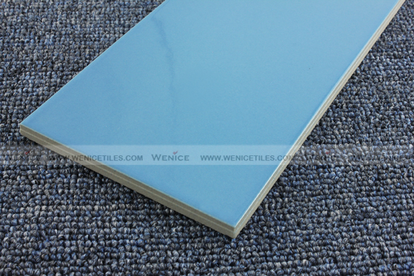 Swimming pool glazed tile