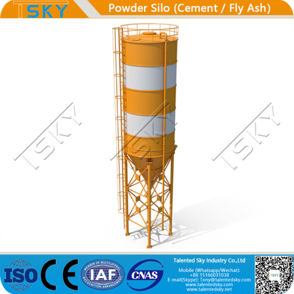2x55KW HZS180 Ready Mixed Concrete Batching Plant