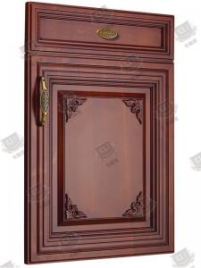 China Veneer Solid Molded Interior Doors , Soundproof Molded Panel Doors on sale