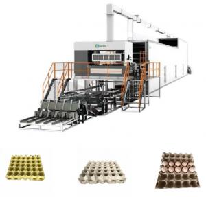 Buy cheap Automatic Fruit Apple Tray Production Line Paper Pulp Molding Machine product