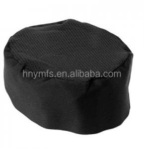 China Breathable Mesh Adjustable Chef Hat Cap Polyester Cotton Material on sale