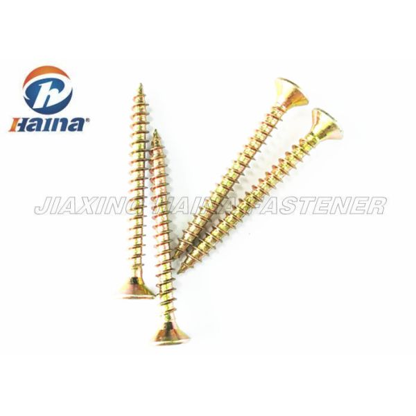 carbon steel Metal Sharp Point Zinc Plated Countersunk Self Tapping Screws