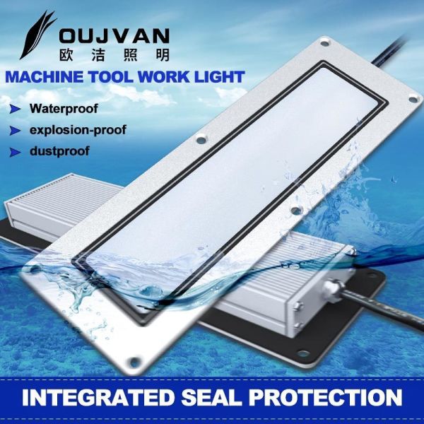 IP68 Waterproof Dustproof LED Machine Tool Work Light with Explosion-Proof Design and 70,000-Hour Lifespan