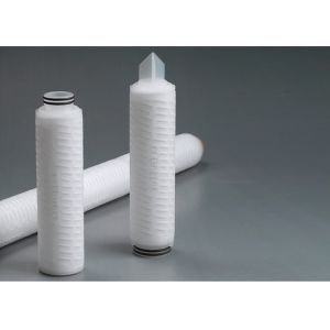 China Hydrophilic PES Polyethersulfone Membrane Cartridge Filter For DI Water Terminal Filtration on sale