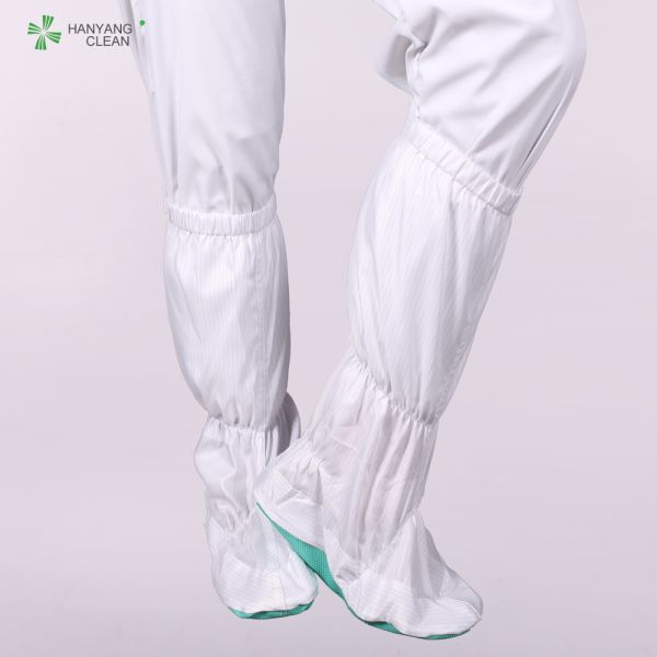 Unisex anti static ESD with Soft Sole PVC Safety blue work booties Cleanroom antistatic boots