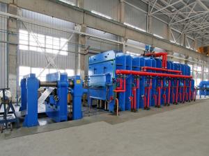 China 3-Ply Rubber Conveyor Belt Machine Equipment Production Line Press on sale