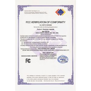Shenzhen STOCON Technology Co., Ltd. Certifications
