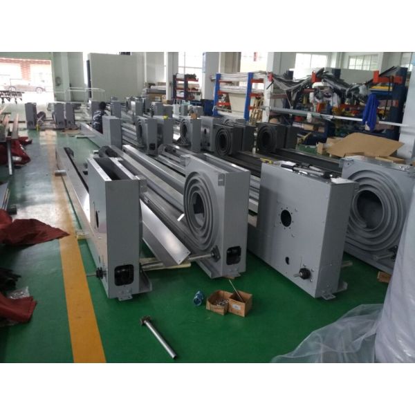 Wind Resistant High Speed Spiral Door Automatic Operating Fast Closing Rapid Insulated