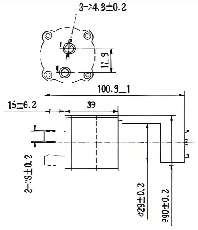 Motor pump