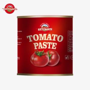 China Canned Red Tomato Paste 70g Per Tin Hard Open Lid 30%-100% Purity on sale