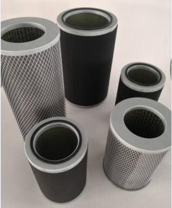 Buy cheap Coalescing Oil Mist Filter Element 125 CFM With Galvanized Sheet End Cap product