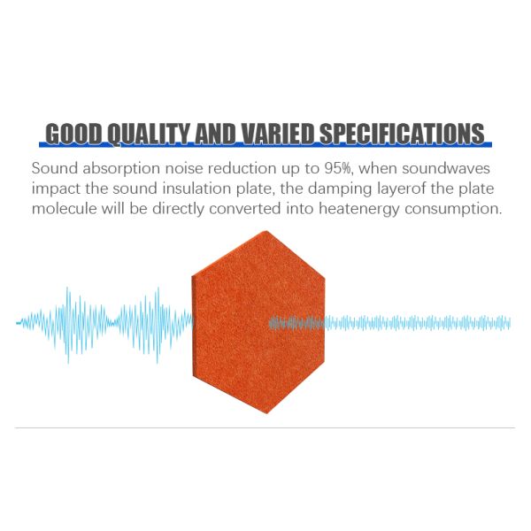 Morden Waterproof PET Acoustic Wall Panel Office Sound Insulation Panel