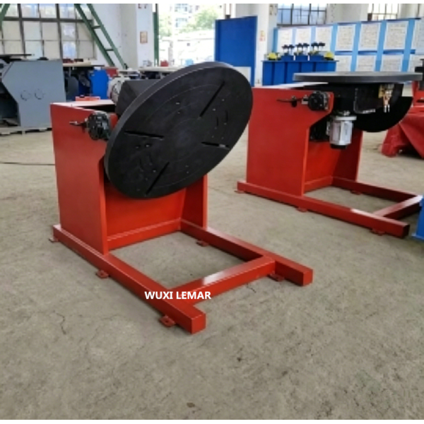 5 Ton Welding Positioner 360° Rotation 0-90° Tilting Rotary Welding Table