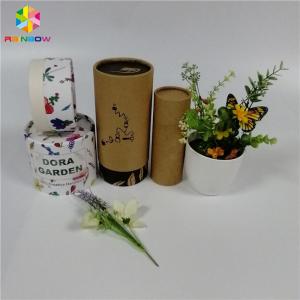 China Biodegradable Food Grade Paper Box Packaging Cardboard Tube Matt Surface Finish on sale