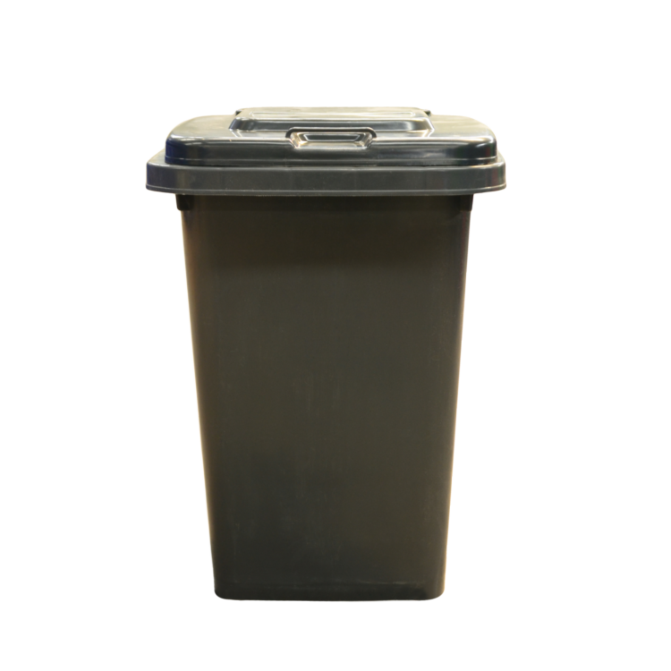 30 Gallons Recycle Trashcan Outside Plastic Trash And Recycling Can