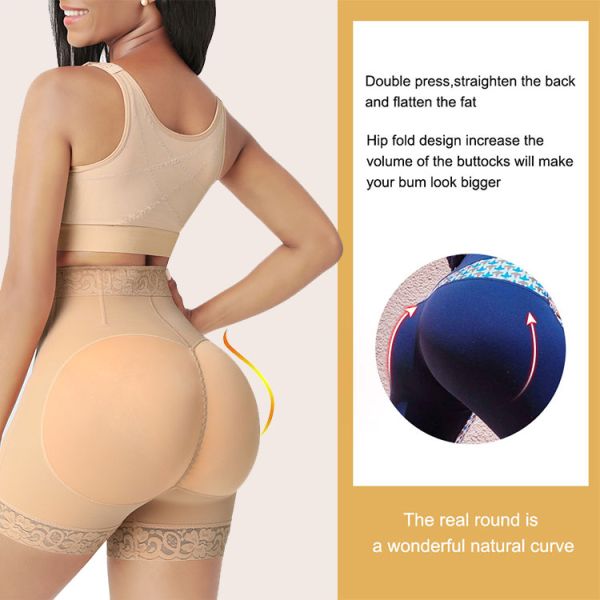 HEXIN Seamless High Waist Butt Lifter Shapewear Panties Standard Thickness in 7 Days