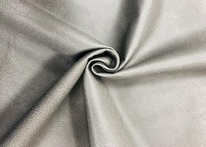 Buy cheap Leather Effect  100% Polyester Felt Fabric Grey For Upholstery Projects Pillows product