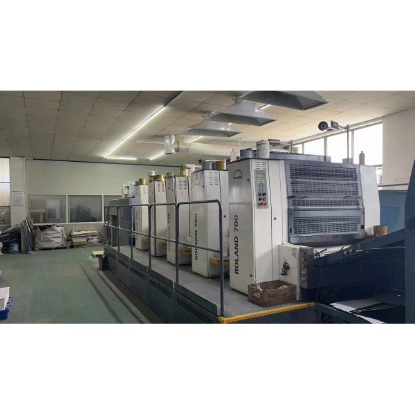 Flatbed Printer Plate Type Used Four Colour Offset Printing Machine 220000 KG With Accuracy
