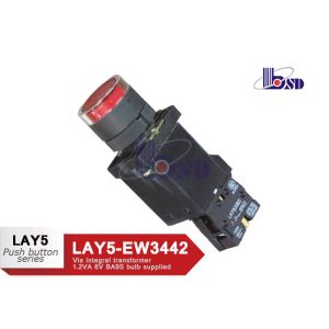 China Automotive Momentary Push Button Switch 660 VAC LAY5（XB2）-EW3342 on sale