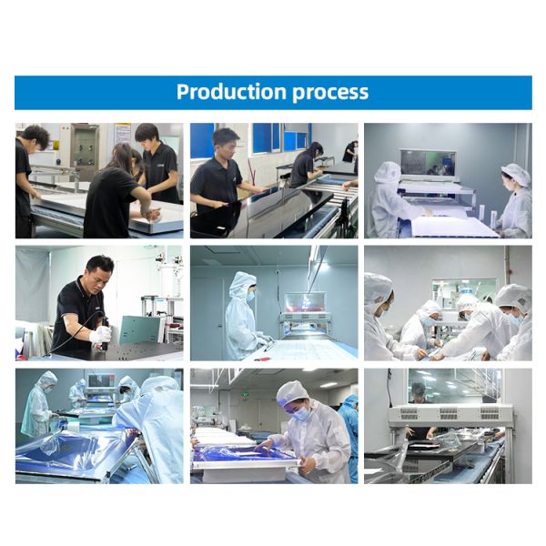 Ultra Narrow 46'' 55'' LG Boe Lcd Panel LCD Splicing Screen Monitor for Indoor Display Text Animation Function Seam 0.88mm